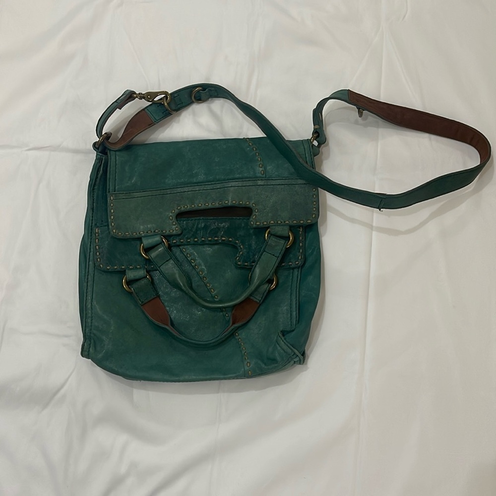 Vintage Lucky Leather Crossbody bag